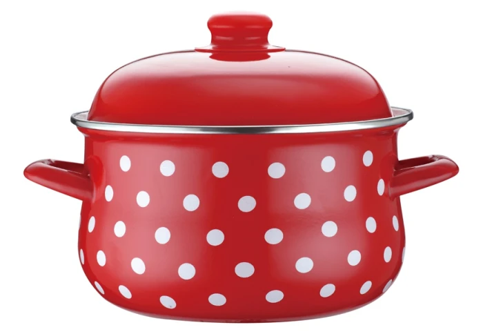 Каструля емальована PETERHOF Rosso 15800-26 (26 см 5,9 л) Каструля емальована PETERHOF Rosso 15800-26 (26 см 5,9 л)